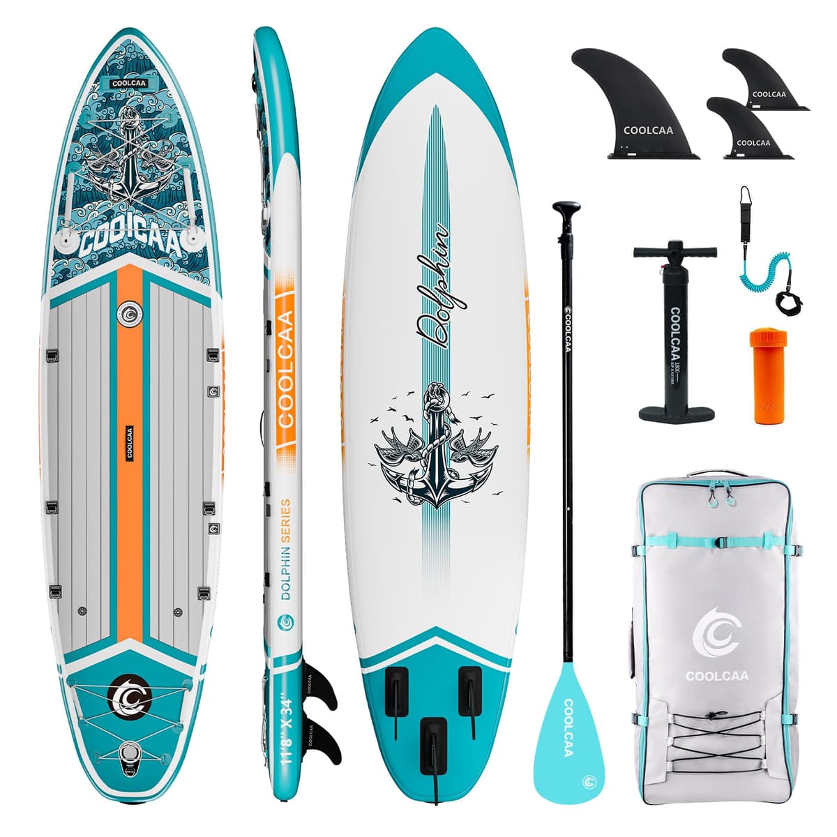 COOLCAA 355cm Anchor Wing - COOLCAA SUP Board